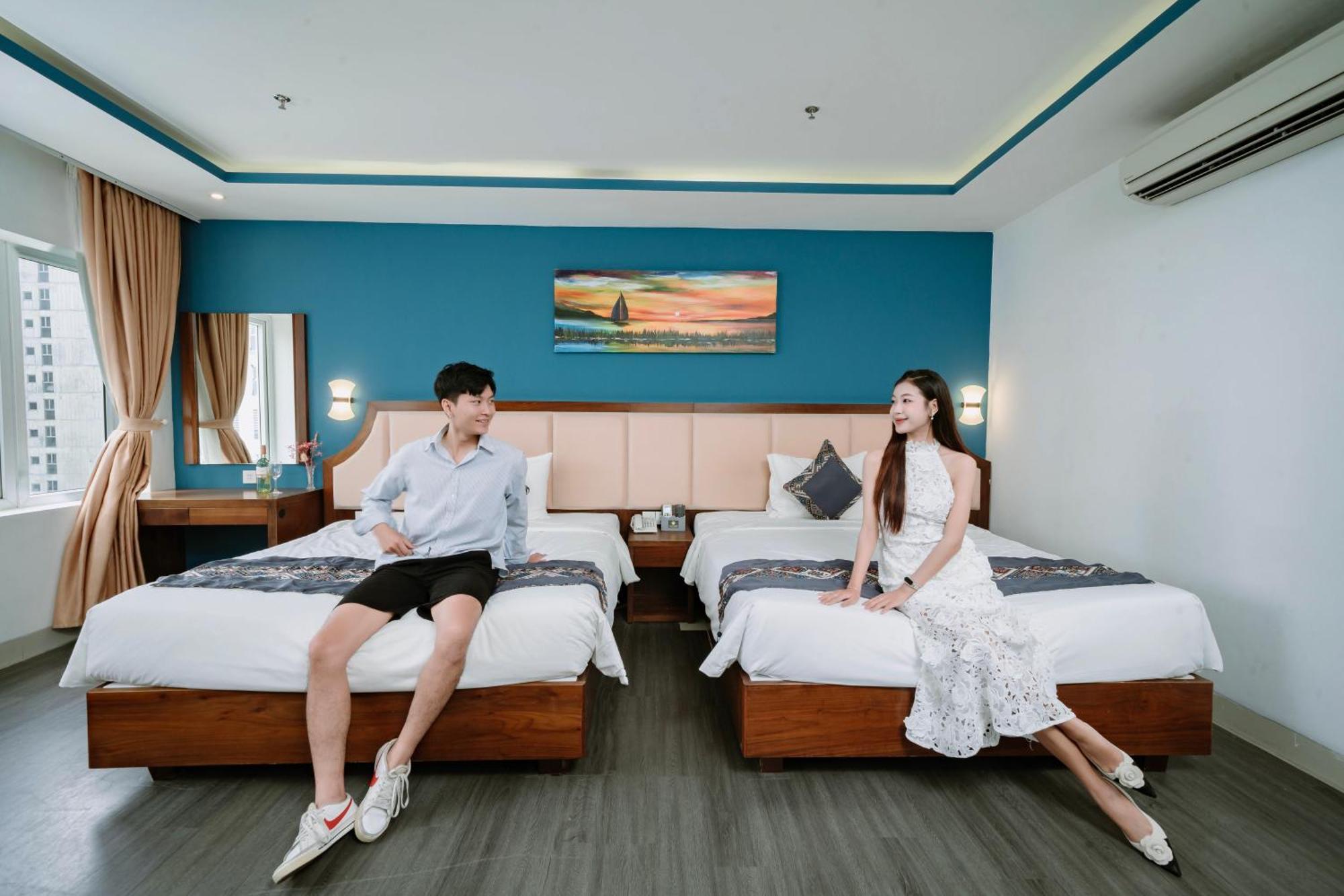 Tgt Beach Hotel Da Nang Exterior foto