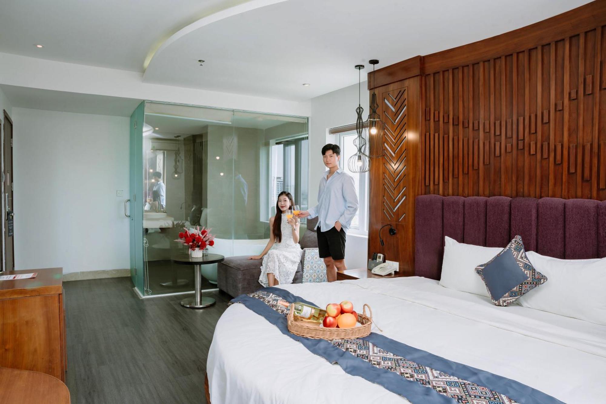 Tgt Beach Hotel Da Nang Exterior foto