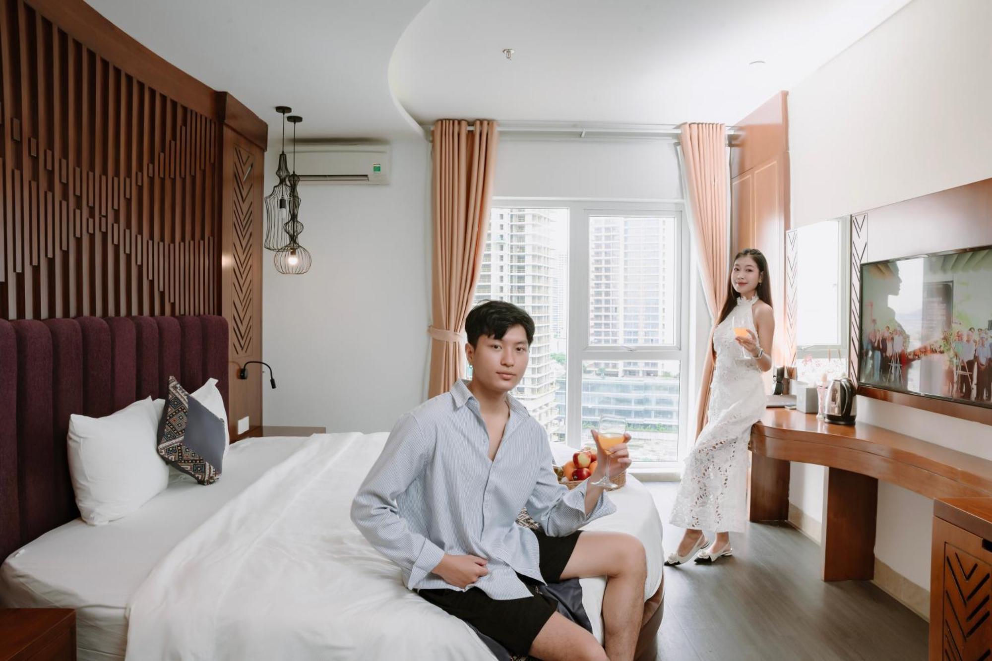 Tgt Beach Hotel Da Nang Exterior foto