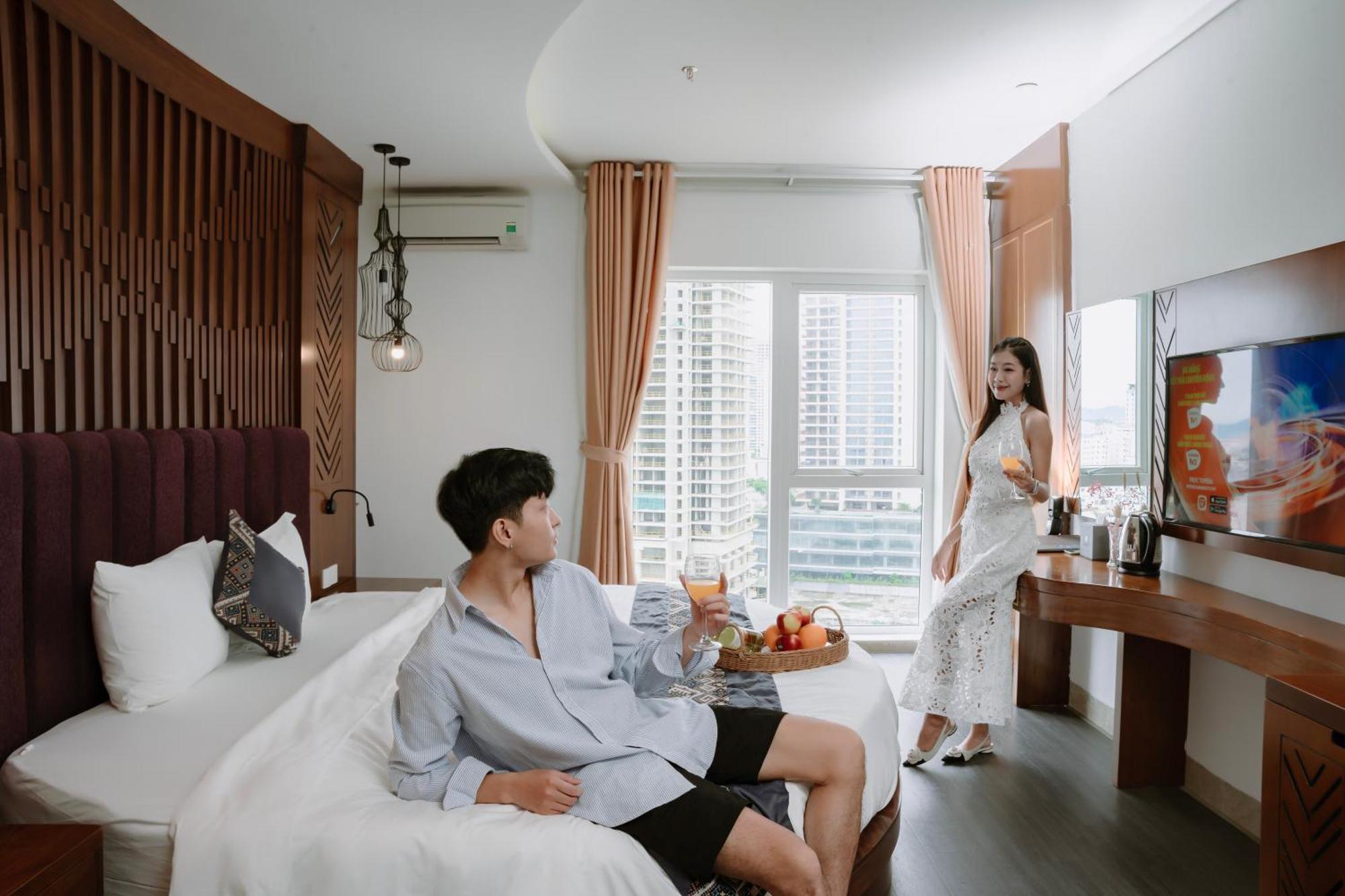 Tgt Beach Hotel Da Nang Exterior foto